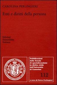 Enti e diritti della persona - Carolina Perlingieri - copertina