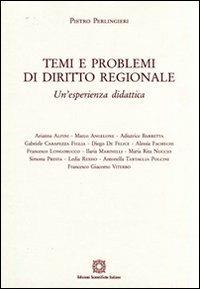 Temi e problemi del diritto regionale - Pietro Perlingieri - copertina