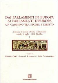 Dai parlamenti in Europa ai parlamenti d'Europa - copertina