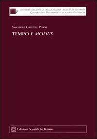 Tempo e modus - Salvatore G. Pisani - copertina