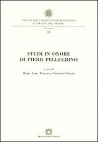 Studi in onore di Piero Pellegrino - copertina