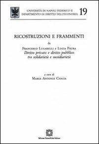 Ricostruzione e frammenti - copertina
