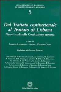 Dal trattato costituzionale al trattato di Lisbona - copertina