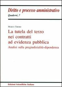La tutela del terzo nei contratti ad evidenza pubblica - Marco Tiberii - copertina
