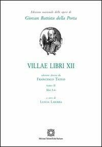 Villae. Vol. 12/2 - G. Battista Della Porta,Francesco Tateo - copertina