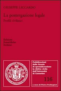 La postergazione legale. Profili civilistici - Giuseppe Liccardo - copertina