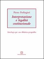 Interpretazione e legalità costituzionale