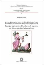 L'inadempimento dell'obbligazione