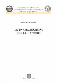 Le partecipazioni nelle banche - Gennaro Rotondo - copertina