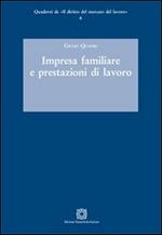 Impresa familiare e prestazioni di lavoro