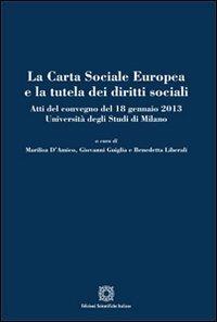 La carta sociale europea e la tutela dei diritti sociali - copertina