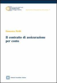 Il contratto di assicurazione per conto - Domenica Pirilli - copertina