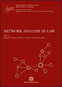Network analysis in law - Radboud Winkels,Nicola Lettieri,Sebastiano Faro - copertina