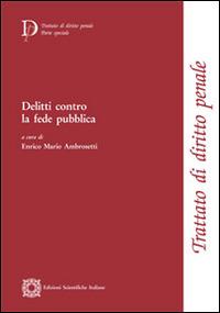 Delitti contro la fede pubblica - copertina
