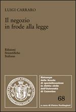 Il negozio in frode alle legge