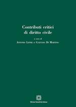 Contributi critici di diritto civile