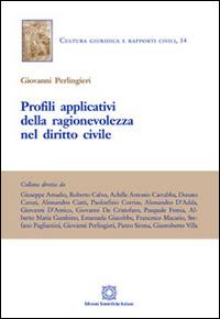 Profili applicativi della ragionevolezza nel diritto civile - Giovanni Perlingieri - copertina