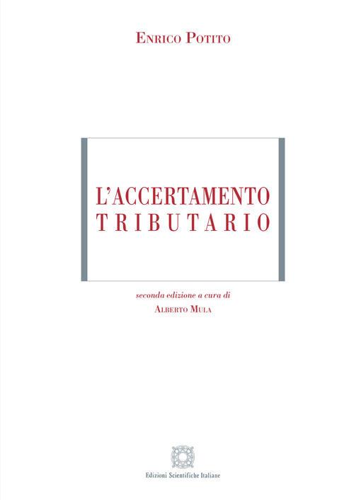 L' accertamento tributario - Enrico Potito - copertina