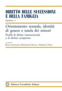 Orientamento sessuale, identità di genere e tutela dei minori - copertina