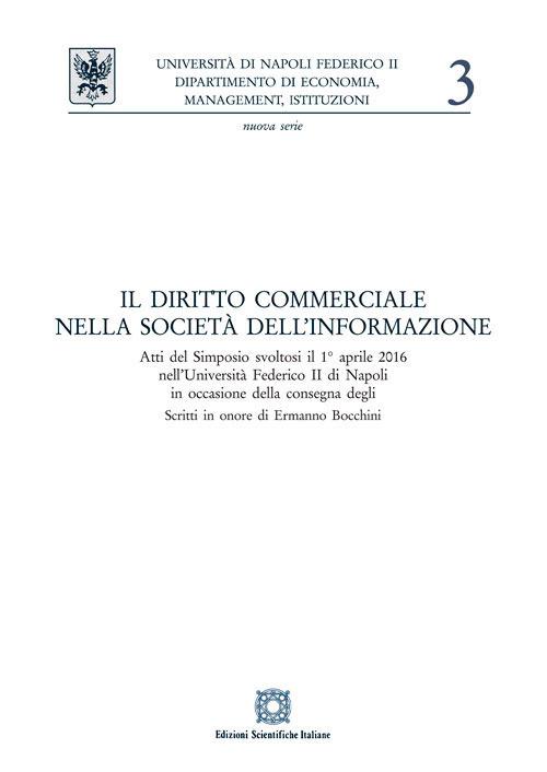 Il diritto commerciale nella società dell'informazione - copertina