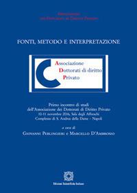 Fonti, metodo e interpretazione - copertina