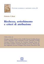 Ricchezza, arricchimento e criteri di attribuzione