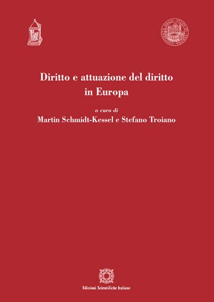 Diritto e attuazione del diritto in Europa - copertina