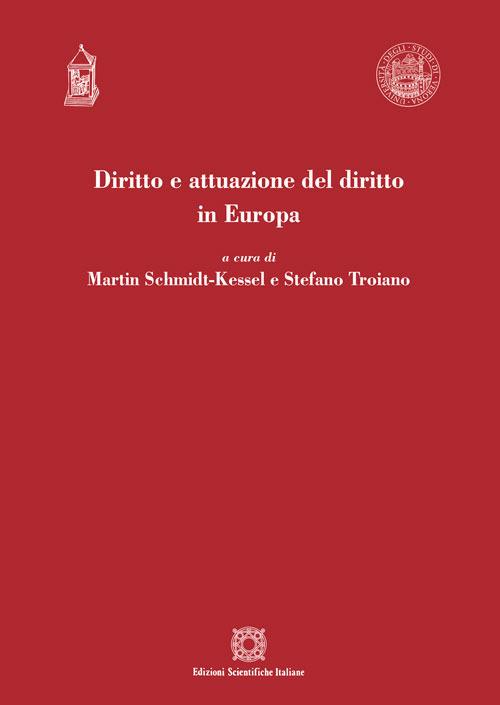 Diritto e attuazione del diritto in Europa - copertina