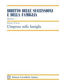 L'impresa nella famiglia - Massimo D'Auria - copertina