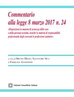 Commentario alla legge 8 marzo 2017 n. 24