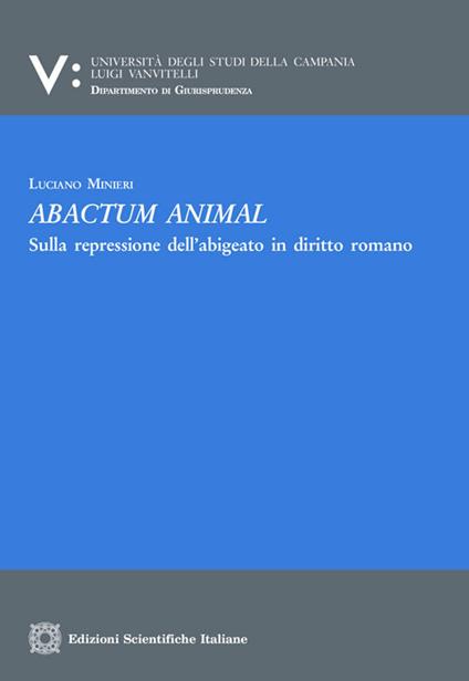 Abactum animal - Luciano Minieri - copertina