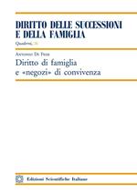 Diritto di famiglia e negozi di convivenza