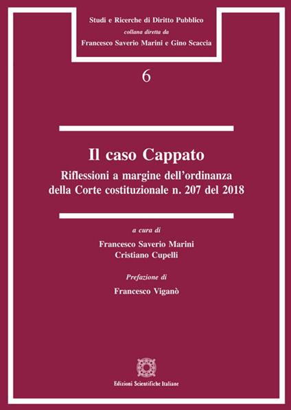 Il Caso Cappato. Riflessioni a margine dell'ordinanza della Corte costituzionale n. 207 del 2018 - copertina