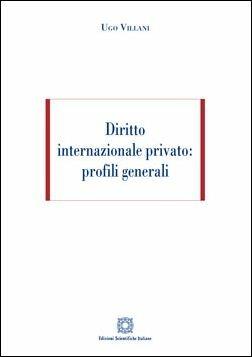 Diritto internazionale privato: profili generali - Ugo Villani - copertina