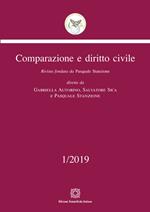 Comparazione e diritto civile (2019). Vol. 1