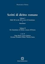 Scritti di diritto romano