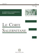 Le corti salernitane (2019). Vol. 2