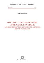 Lo statuto dei lavoratori: come nasce una legge