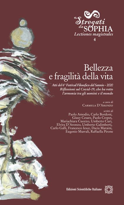 Bellezza e fragilità della vita - copertina