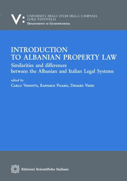 Introduction of Albanian property law - copertina