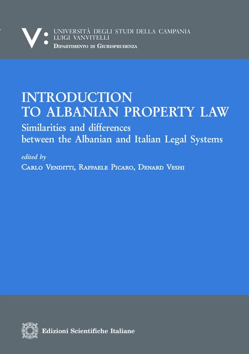 Introduction of Albanian property law - copertina
