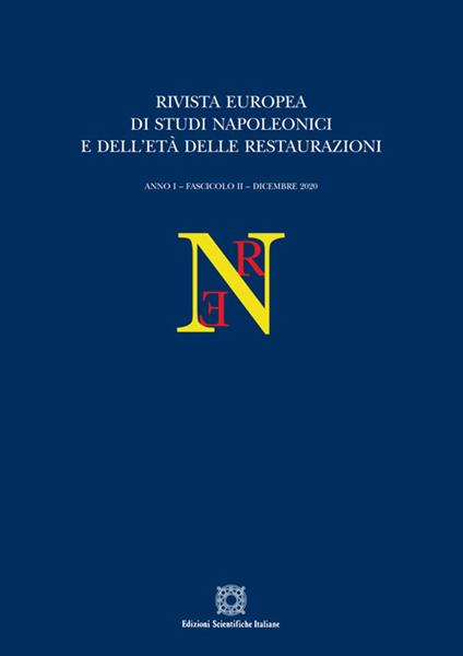 Rivista europea di Studi Napoleonici e dell'età delle restaurazioni (2020). Vol. 2 - copertina