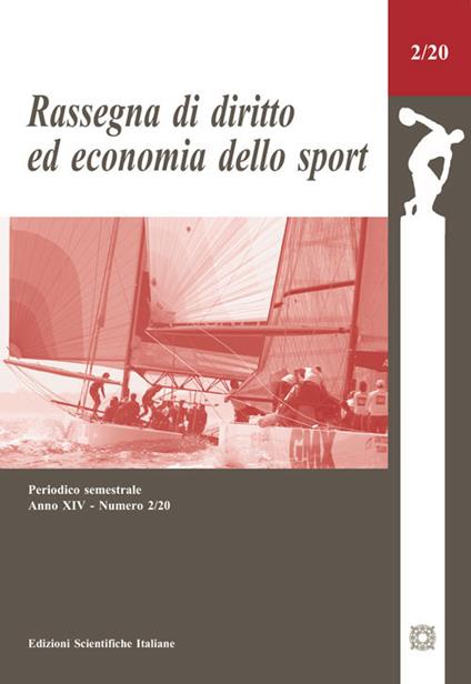 Rassegna di diritto ed economia dello sport (2020). Vol. 2 - copertina