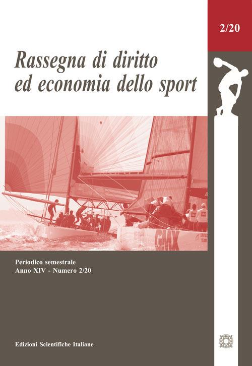 Rassegna di diritto ed economia dello sport (2020). Vol. 2 - copertina