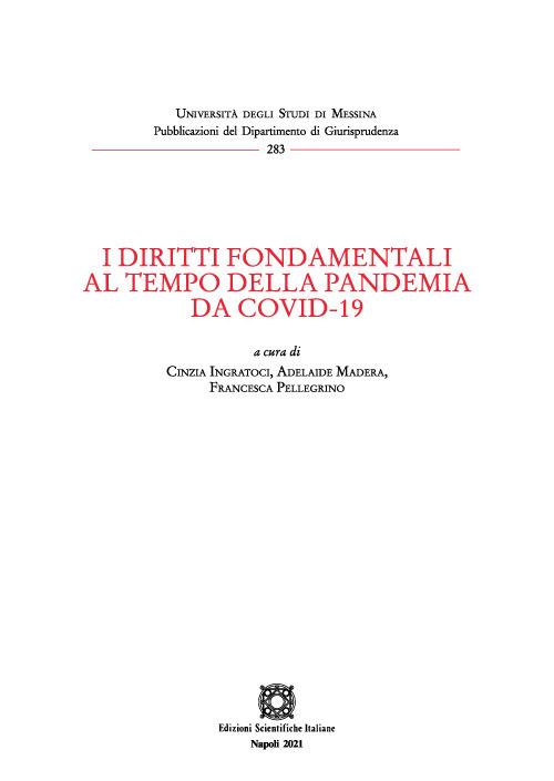 I diritti fondamentali al tempo della pandemia da Covid-19 - copertina