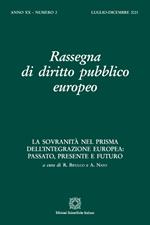 Rassegna di diritto pubblico europeo (2021). Vol. 2: (Luglio-Dicembre).