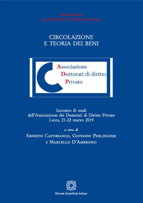 Circolazione e teoria dei beni - copertina