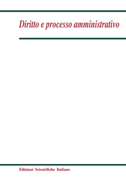 Diritto e processo amministrativo (2021). Vol. 4 - copertina