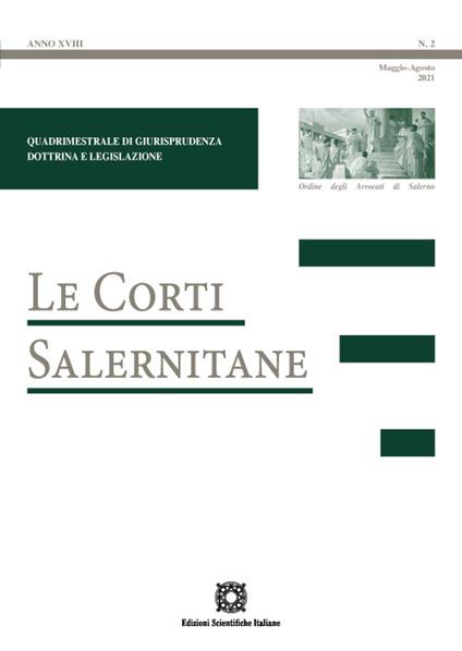 Le corti salernitane (2021). Vol. 2 - copertina