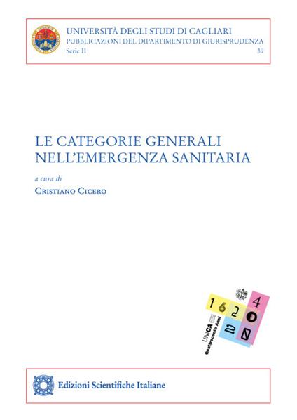 Le categorie generali nell'emergenza sanitaria - copertina